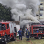 Πυρκαγιά σε παλιά μονοκατοικία επί της Κηφισίας 73 στην Θεσσαλονίκη